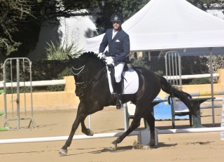 Anselmo Salort with Glorios des Barranc