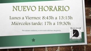 Nuevo horario